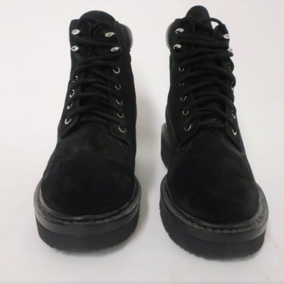NEW Rag & Bone Hiker Boot Camden Black Suede - Picture 4 of 8